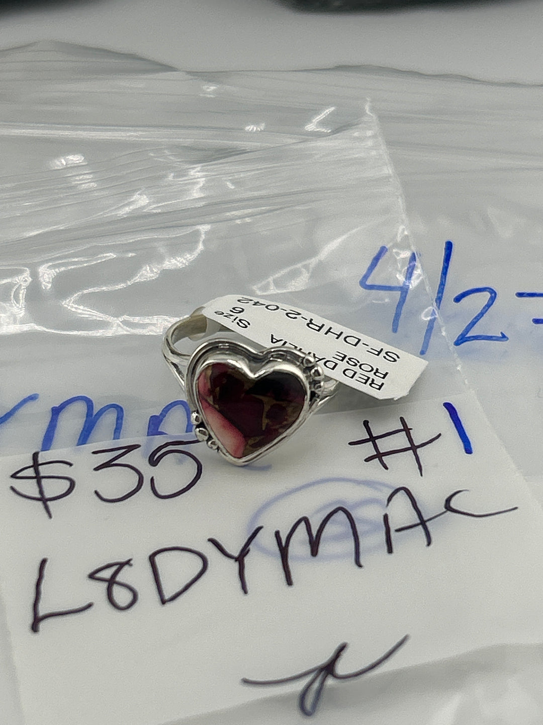 RESERVED FOR: L8DYMAC - 4/27/2025 tiktok Live Show - 1 Sterling Silver Items