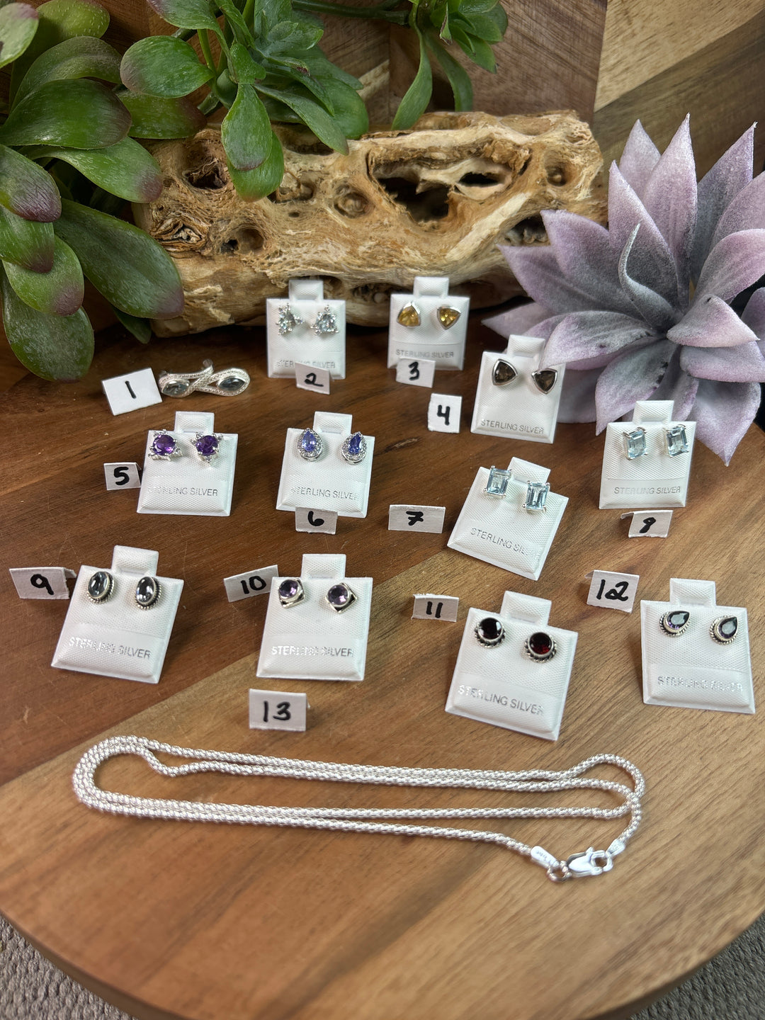 RESERVED FOR: niner_k 8/1/24- 13 Sterling Silver Items