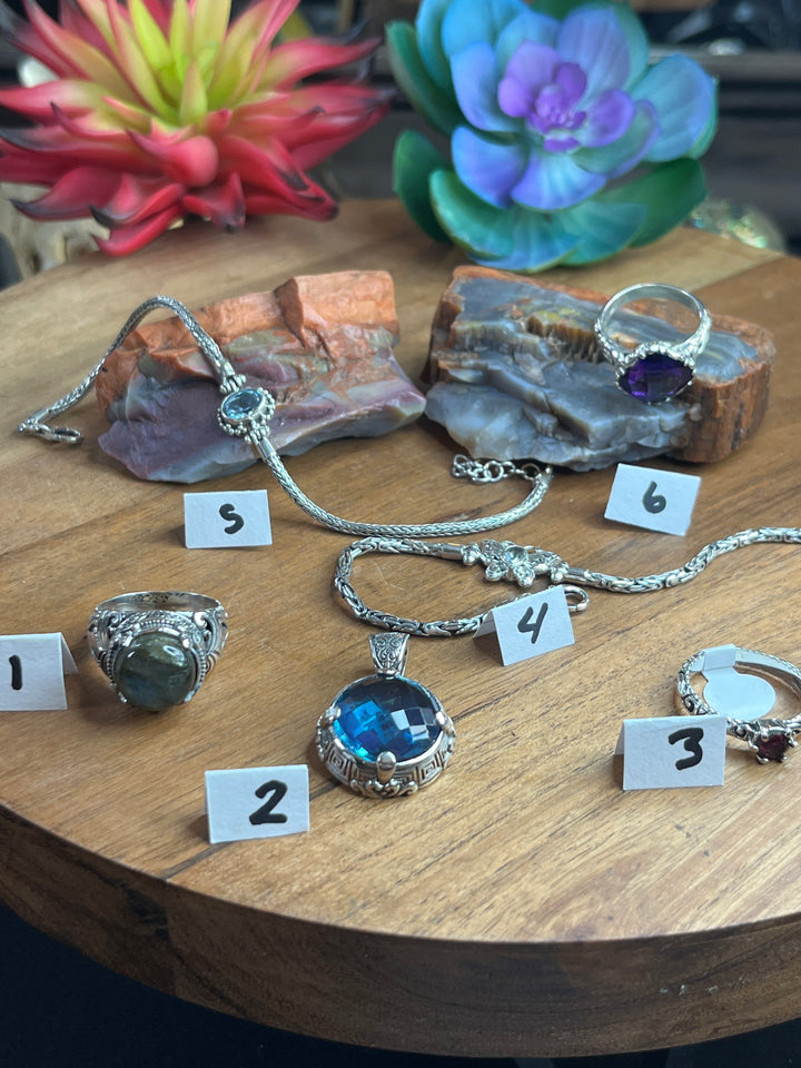 RESERVED FOR: cathymartell8- 7/3/24- 17 Sterling Silver Items