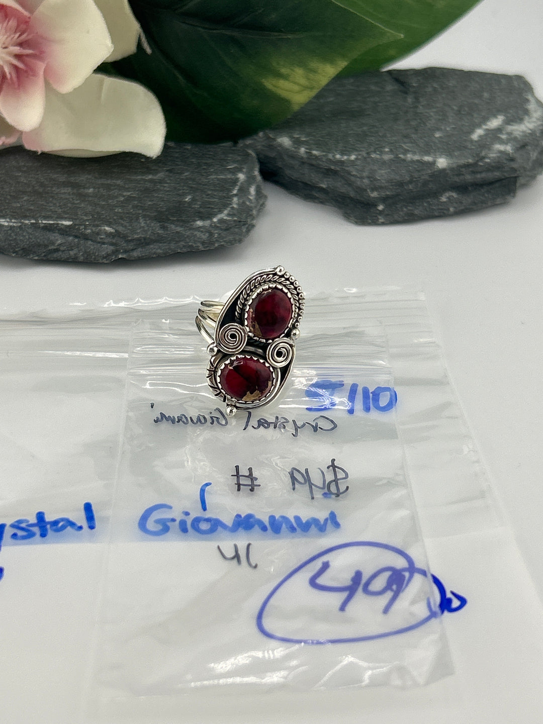 RESERVED FOR: Crystal Giovanni- 5/10/2025 tiktok Live Show -1  Sterling Silver Items