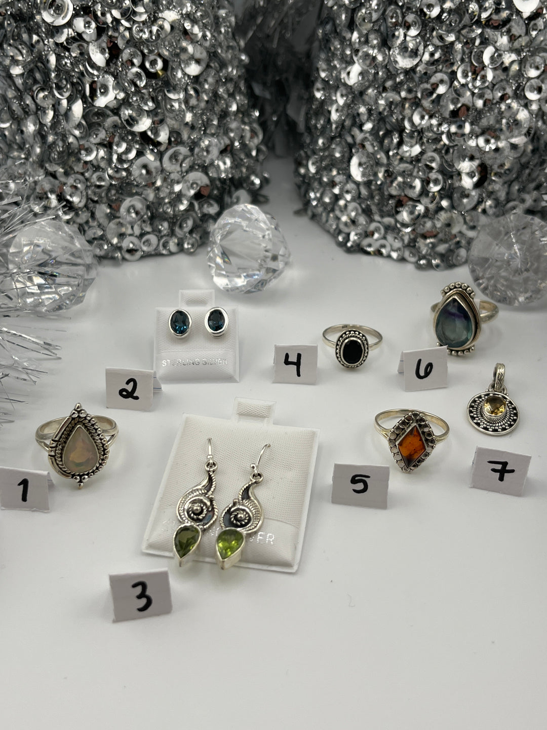 RESERVED FOR:  Abby Rose -11/27/2024 - 6 Sterling Silver Items