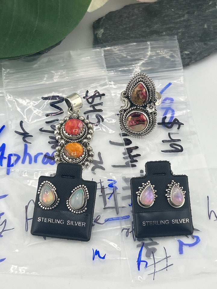 RESERVED FOR: Mighty Aphrodite - 5/8/2025 tiktok Live Show - 4 Sterling Silver Items