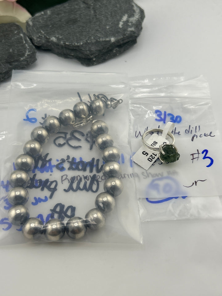 RESERVED FOR: What's the dill pickle- 3/30/2025 tiktok Live Show -2 Sterling Silver Items