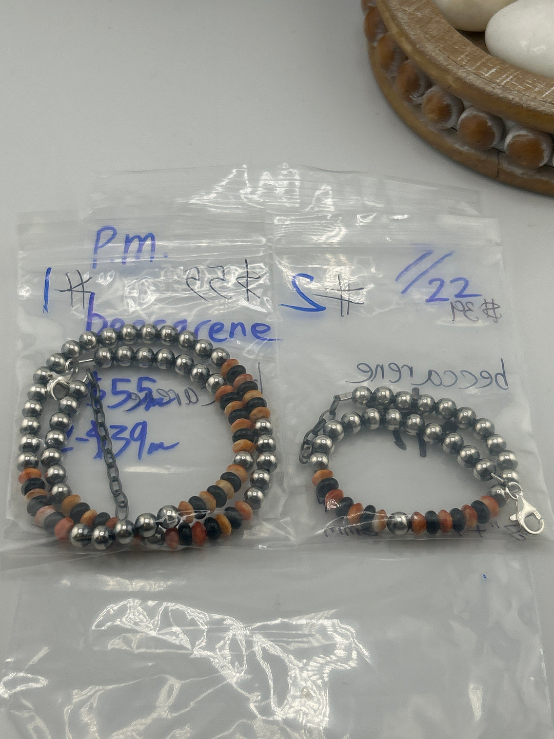 PM SHOW 48HR - RESERVED FOR:  beccarene - 7/22/2025 FL tiktok Live Show - 2 Sterling Silver Items