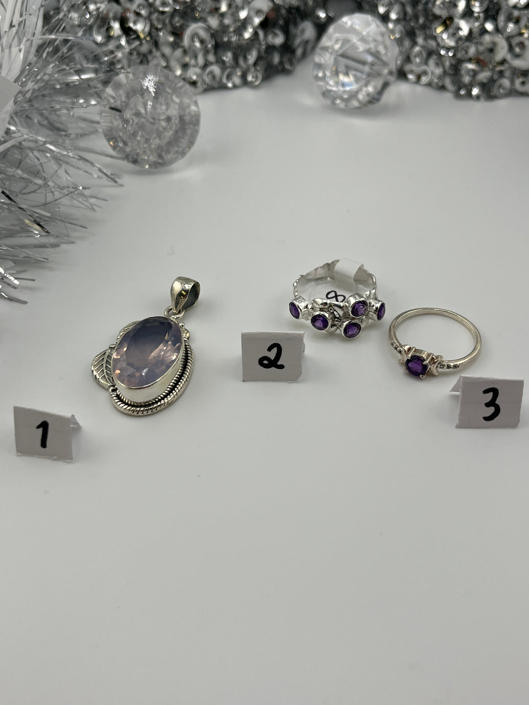 RESERVED FOR:   Itsmommabritt-11/27/2024 - 3 Sterling Silver Items