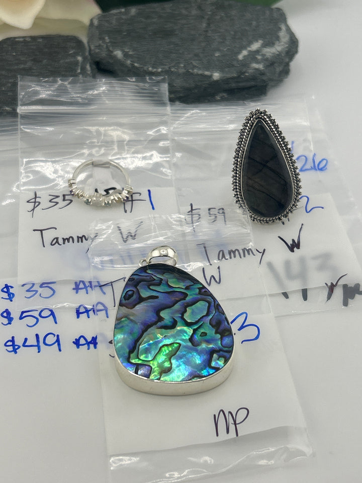 RESERVED FOR: Tammy W- 3/26/2025 tiktok Live Show - 3 Sterling Silver Items