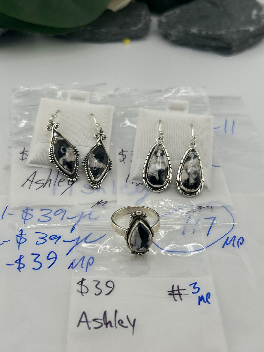 RESERVED FOR: Ashley - 4/11/2025 The Collective Boutique App Live Show - 3 Sterling Silver Items