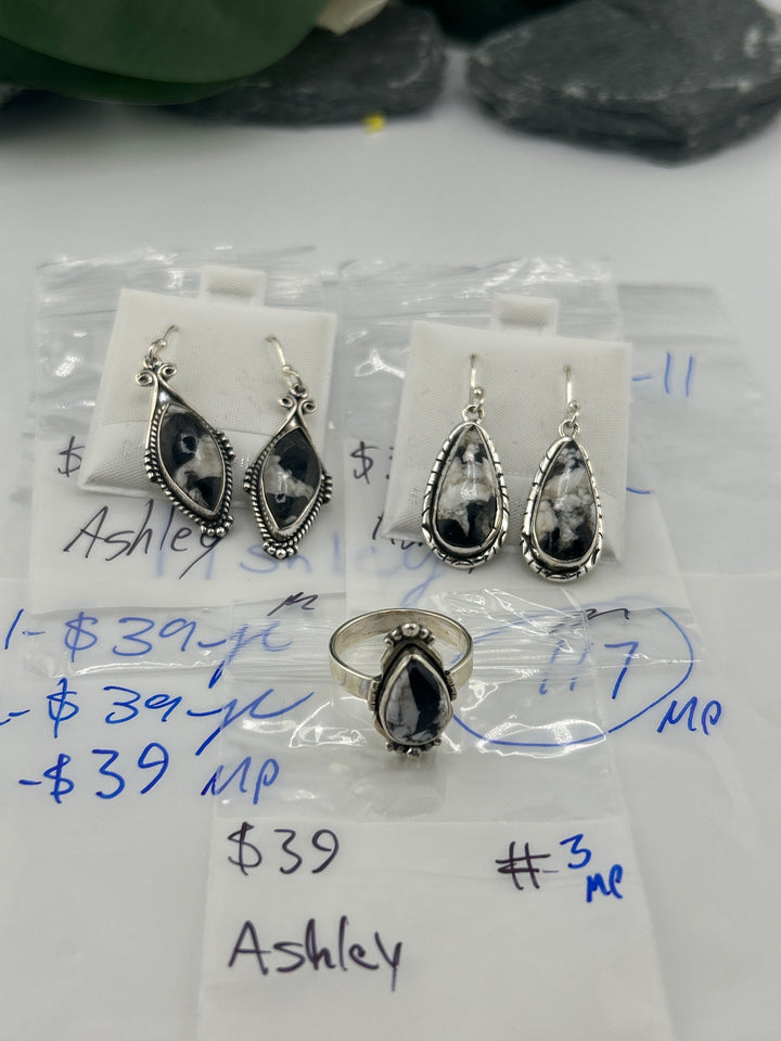 RESERVED FOR: Ashley - 4/11/2025 The Collective Boutique App Live Show - 3 Sterling Silver Items