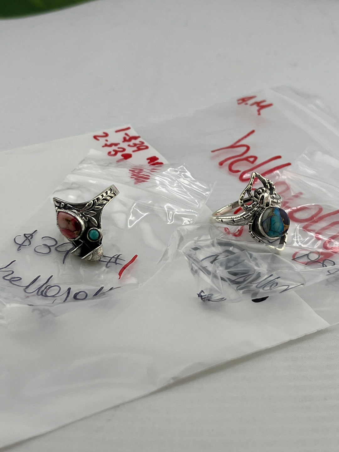 AM SHOW 48HR RESERVED FOR:  hellojolly - 10/22/2025 FL tiktok Live Show -  2 Sterling Silver Items