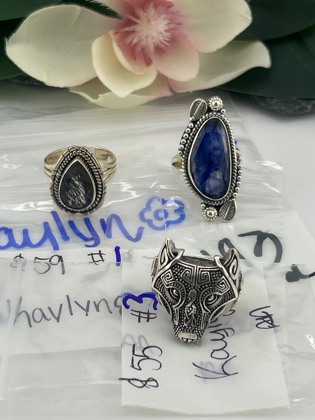 RESERVED FOR: Kaylyn🌺- 5/6/2025 tiktok A.M Live Show - 3 Sterling Silver Items