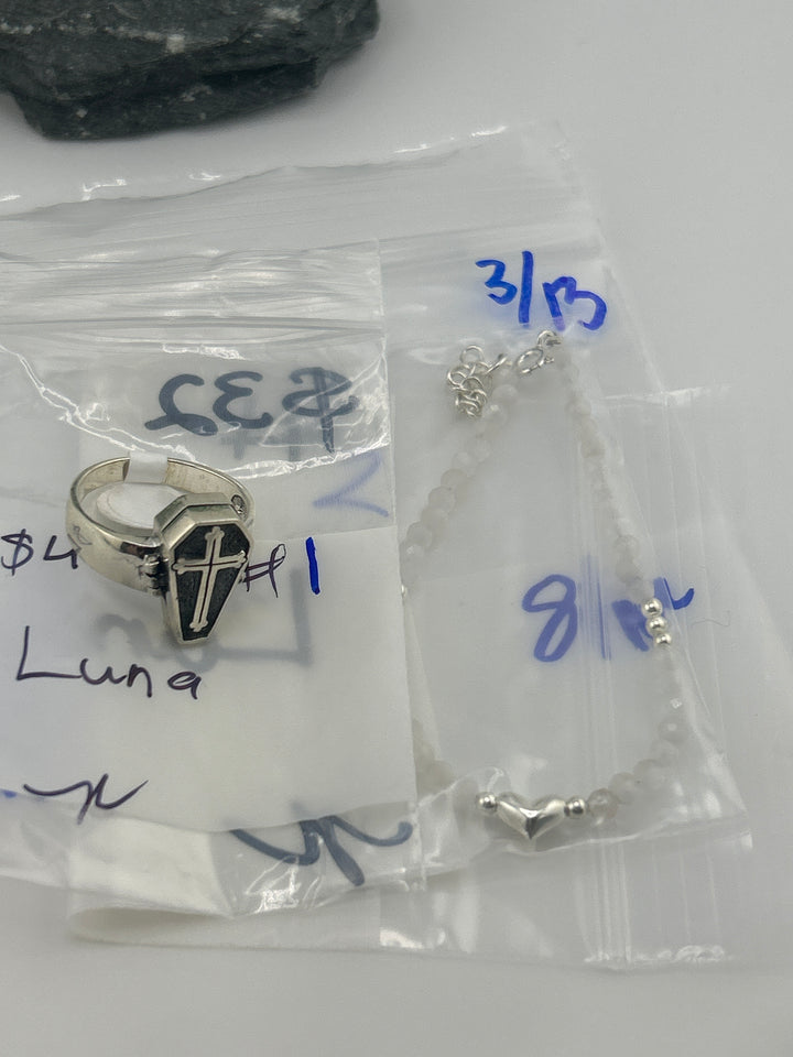 RESERVED FOR: Luna - 3/13/2025 Live Show - 2 Sterling Silver Items