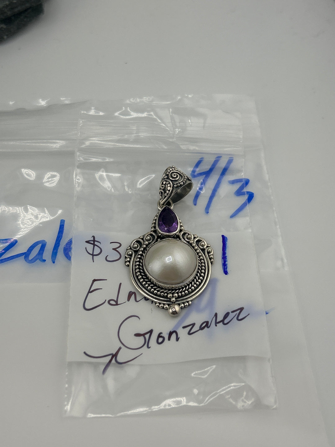 RESERVED FOR: Edna Gonzalez - 4/3/2025 Tiktok Live Show - 1 Sterling Silver Items