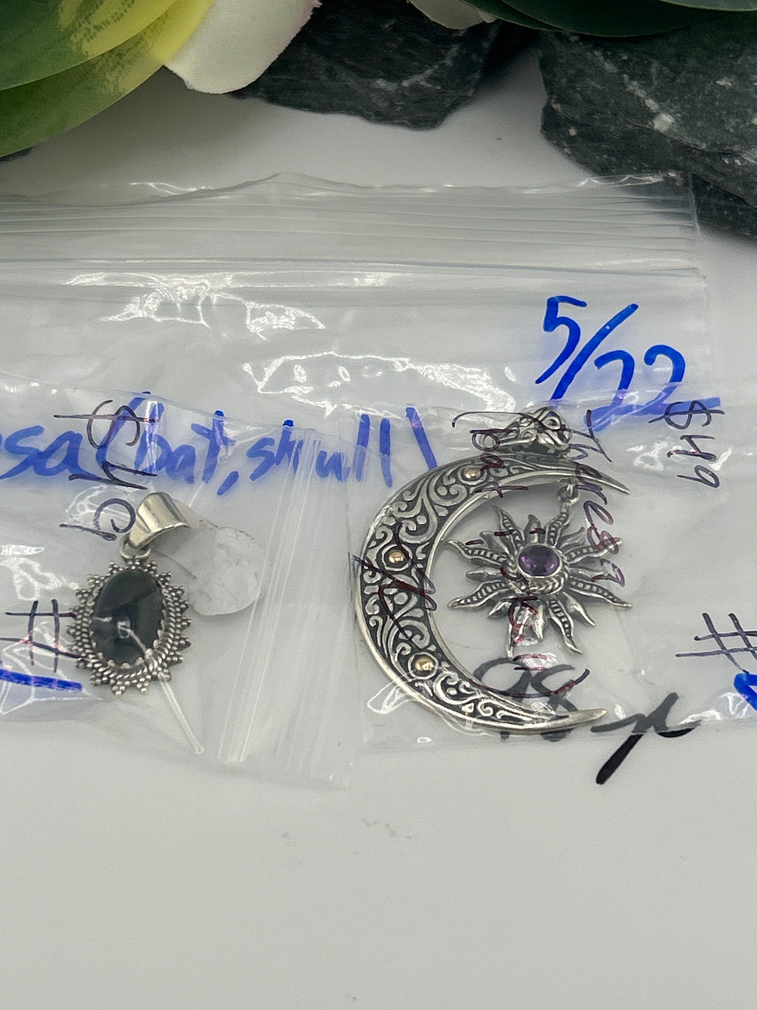 RESERVED FOR: Theresa🦇💀 - 5/22/2025 tiktok Live Show - 2 Sterling Silver Items