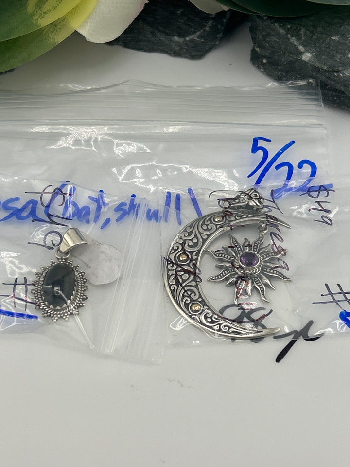 RESERVED FOR: Theresa🦇💀 - 5/22/2025 tiktok Live Show - 2 Sterling Silver Items