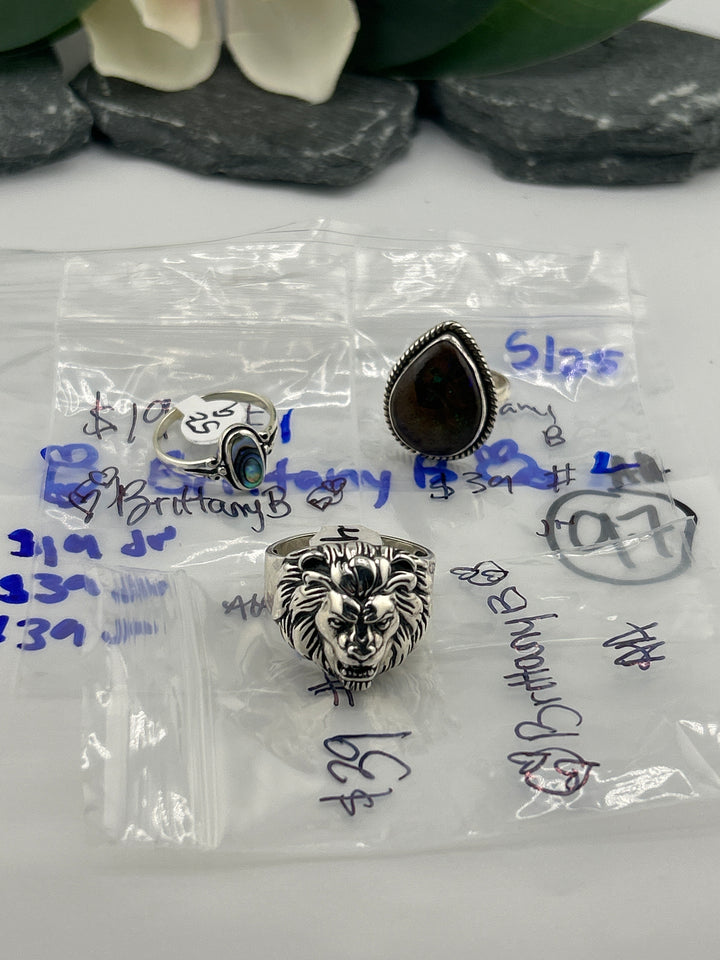 RESERVED FOR:  💞Brittany B💞- 5/25/2025 tiktok Live Show - 3 Sterling Silver Items