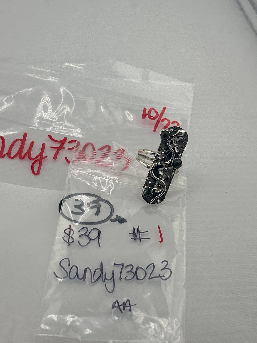 AM SHOW 48HR RESERVED FOR: Sandy73023  - 10/22/2025 FL tiktok Live Show - 1 Sterling Silver Items