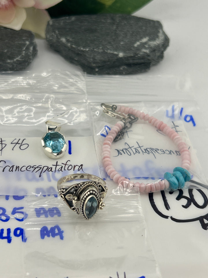 RESERVED FOR: francesspatafora- 4/9/2025 tiktok Live Show - 3 Sterling Silver Items