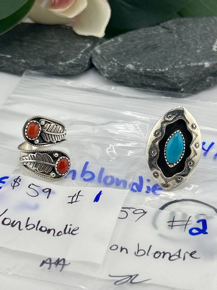 RESERVED FOR: Vonblondie - 4/13/2025 tiktok Live Show - 2 Sterling Silver Items