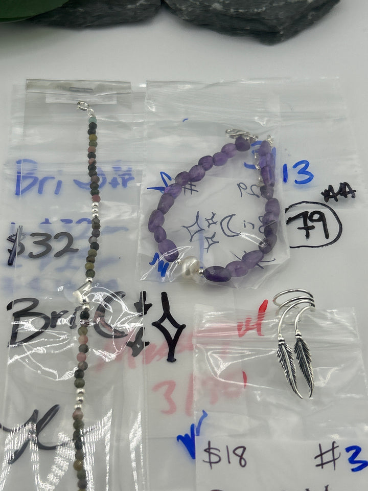 RESERVED FOR: Bri🌙✨️ - 3/13/2025 Live Show - 3 Sterling Silver Items