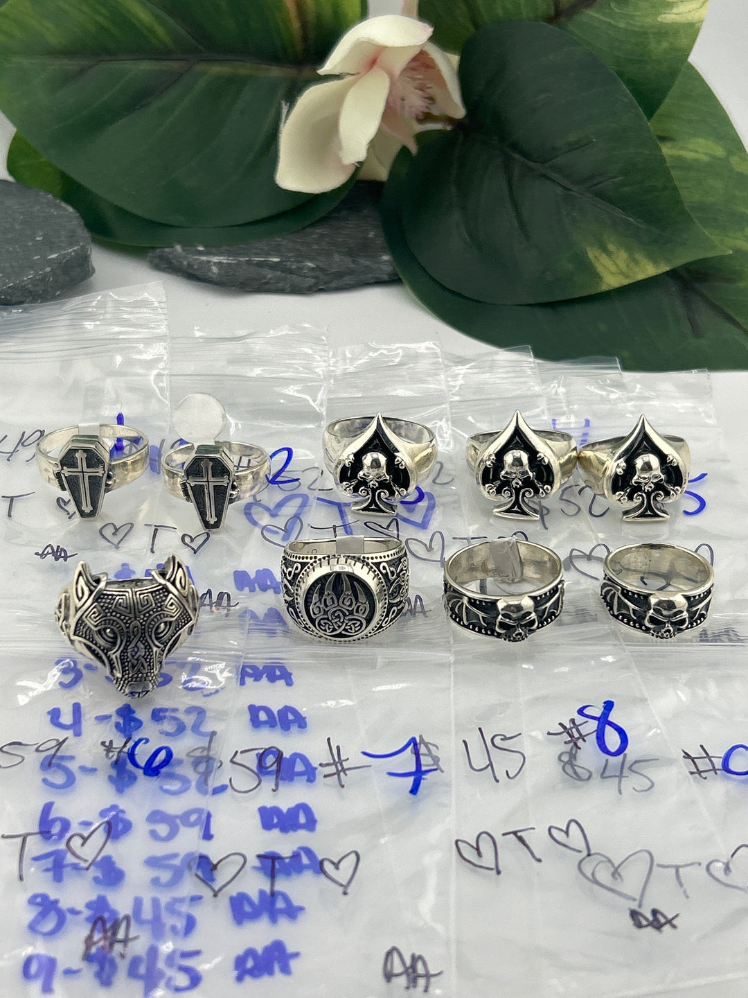RESERVED FOR: 🩷T🩷 - 6/10/2025 tiktok A.M Live Show - 9 Sterling Silver Items
