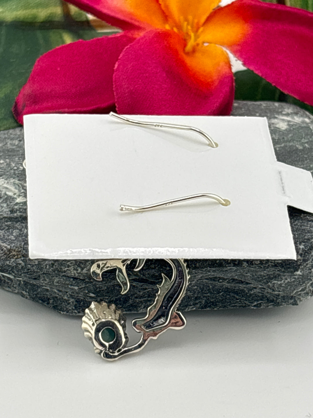 Larimar Mermaid Dangle Earrings