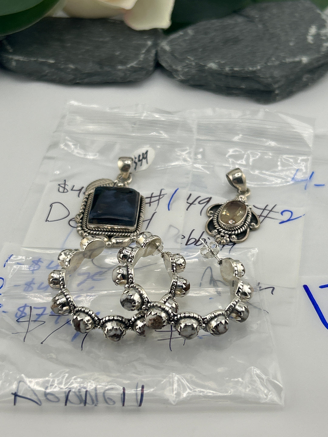 RESERVED FOR: DebbieH - 4/11/2025 The Collective Boutique App Live Show - 3 Sterling Silver Items