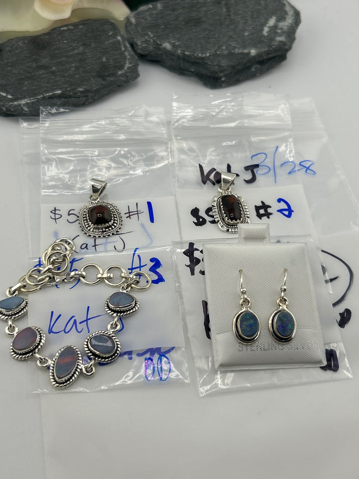 RESERVED FOR: Kat J- 3/28/2025 tiktok Live Show - 4 Sterling Silver Items