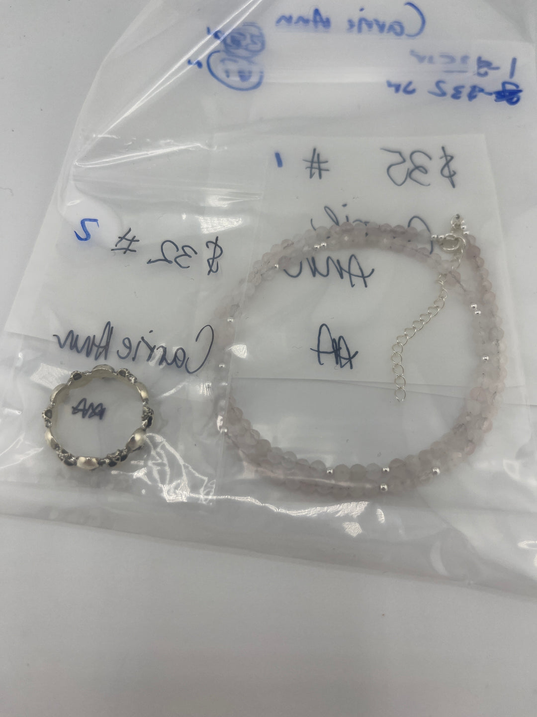 RESERVED FOR:  Carrie Ann- 6/1/2025 tiktok Live Show - 2 Sterling Silver Items
