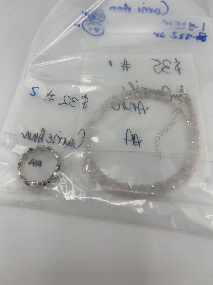 RESERVED FOR:  Carrie Ann- 6/1/2025 tiktok Live Show - 2 Sterling Silver Items