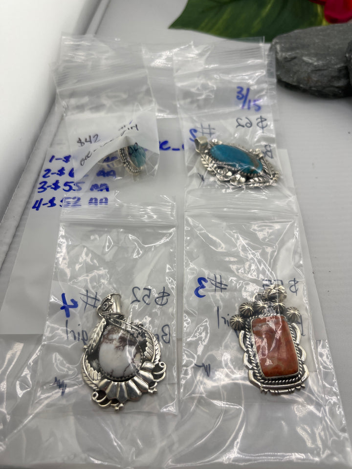 RESERVED FOR: Bee_Bee_girl - 3/15/2025 Live Show -4  Sterling Silver Items