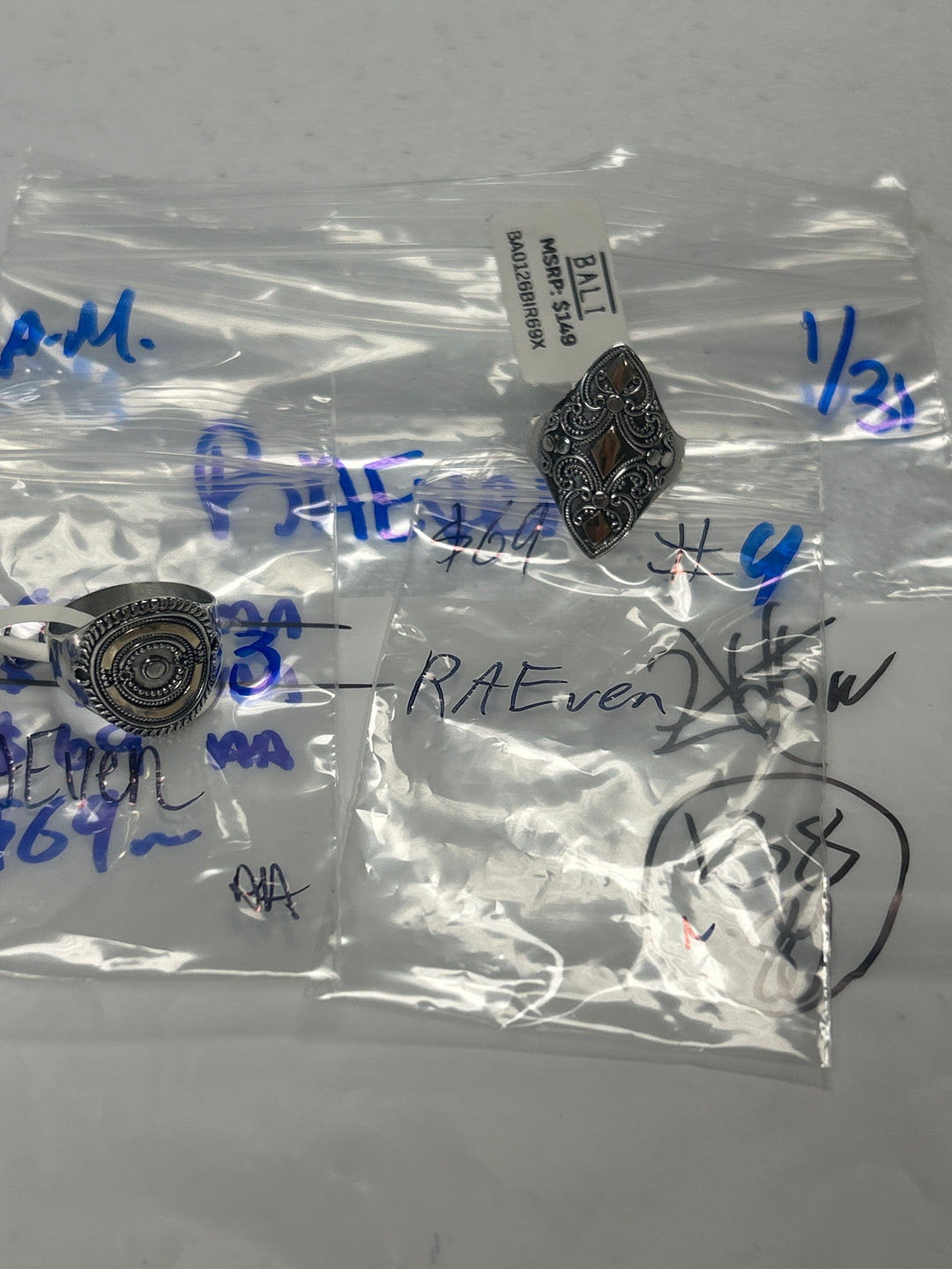 RAEven -1/31/26 - 2 925 Sterling Silver Items