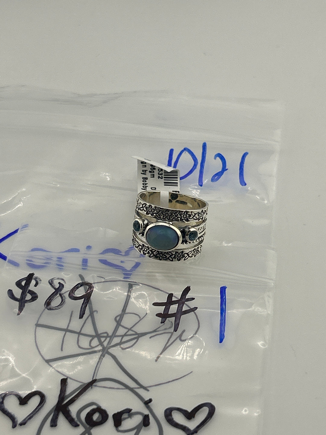 PM SHOW 48HR - RESERVED FOR: 🩵Kori🩵 - 10/21/2025 FL tiktok Live Show - 1 Sterling Silver Items