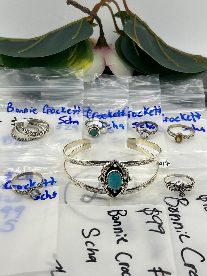 RESERVED FOR: Bonnie Crockett Scha - 5/26/2025 tiktok A.M Live Show - 7 Sterling Silver Items