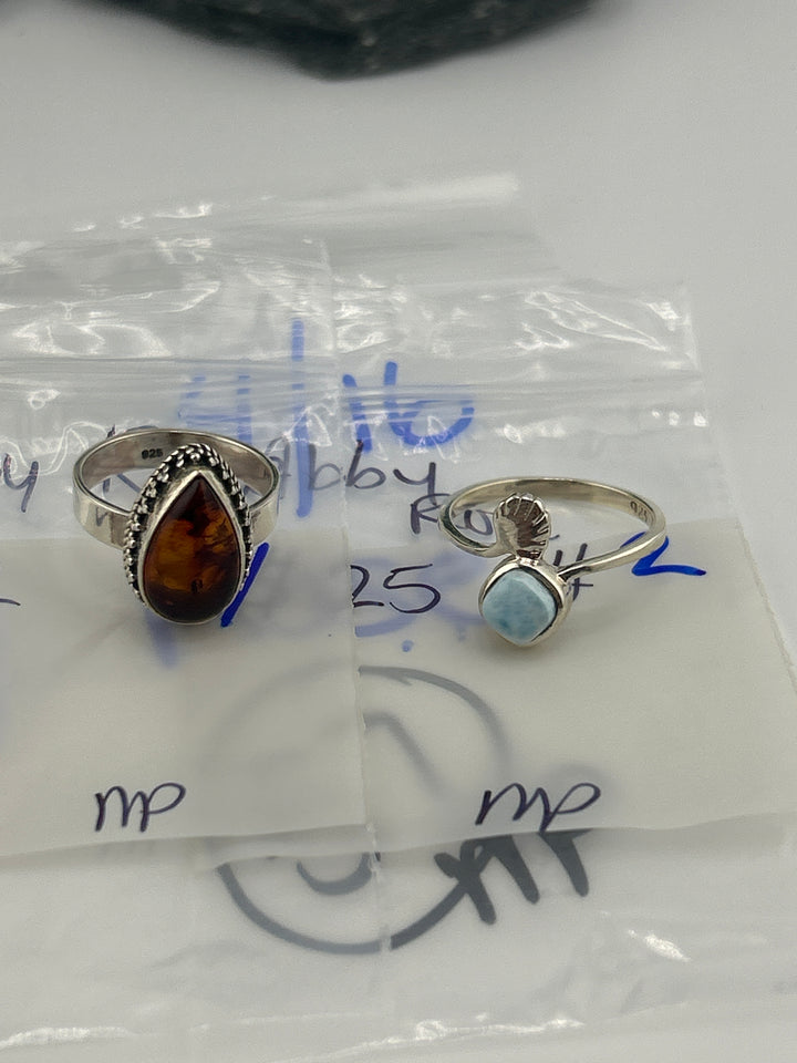 RESERVED FOR: Abby Rose  - 4/16/2025 tiktok Live Show - 2 Sterling Silver Items