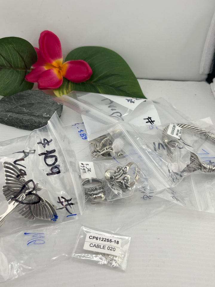PM SHOW 48HR - RESERVED FOR: Ava ❤️ - 7/18/2025 FL tiktok Live Show - 5 Sterling Silver Items