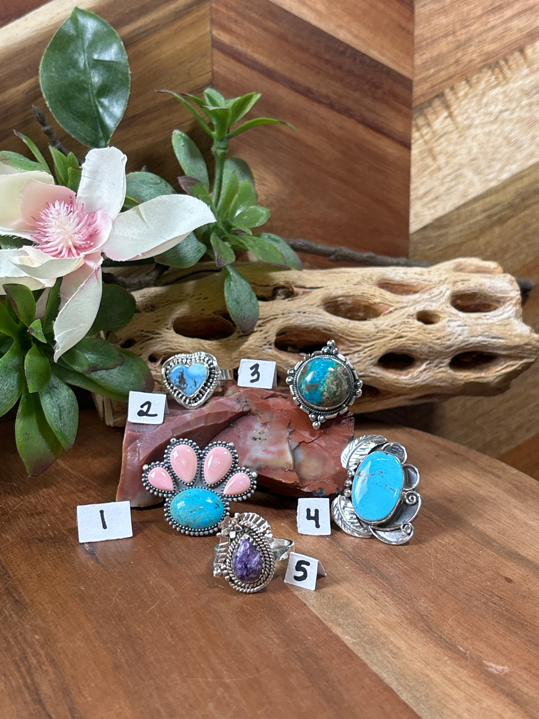 RESERVED FOR: TINA LOUISE 8/11/24- 5 Sterling Silver Items