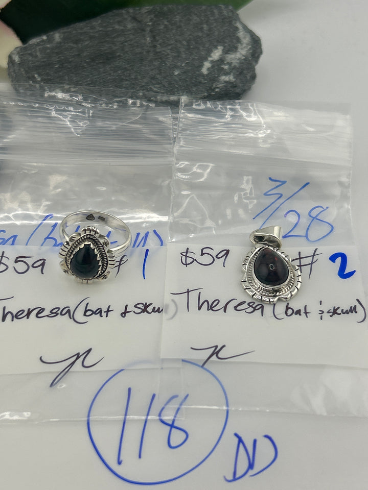 RESERVED FOR: Theresa🦇💀 - 3/28/2025 tiktok Live Show -2  Sterling Silver Items