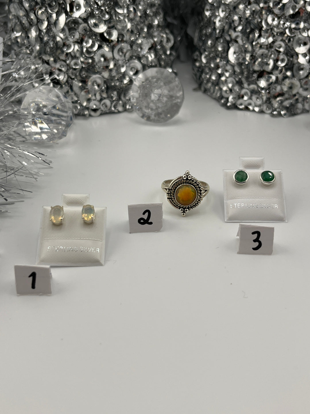 RESERVED FOR:  Brandy R. -11/27/2024 - 3 Sterling Silver Items