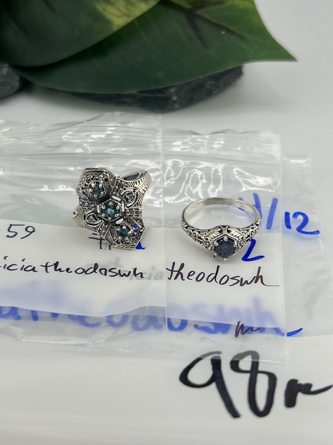 RESERVED FOR: Patriciatheodoswh- 4/12/2025 tiktok Live Show - 2 Sterling Silver Items