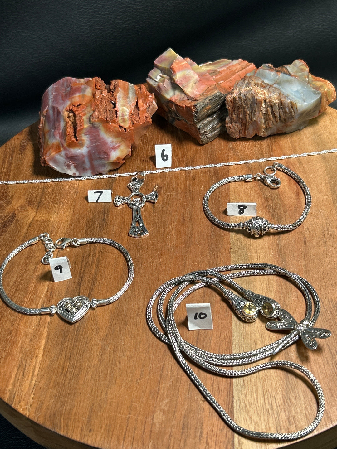 RESERVED FOR: Mary Gay Cornell-7/17/24-10 Sterling Silver Items
