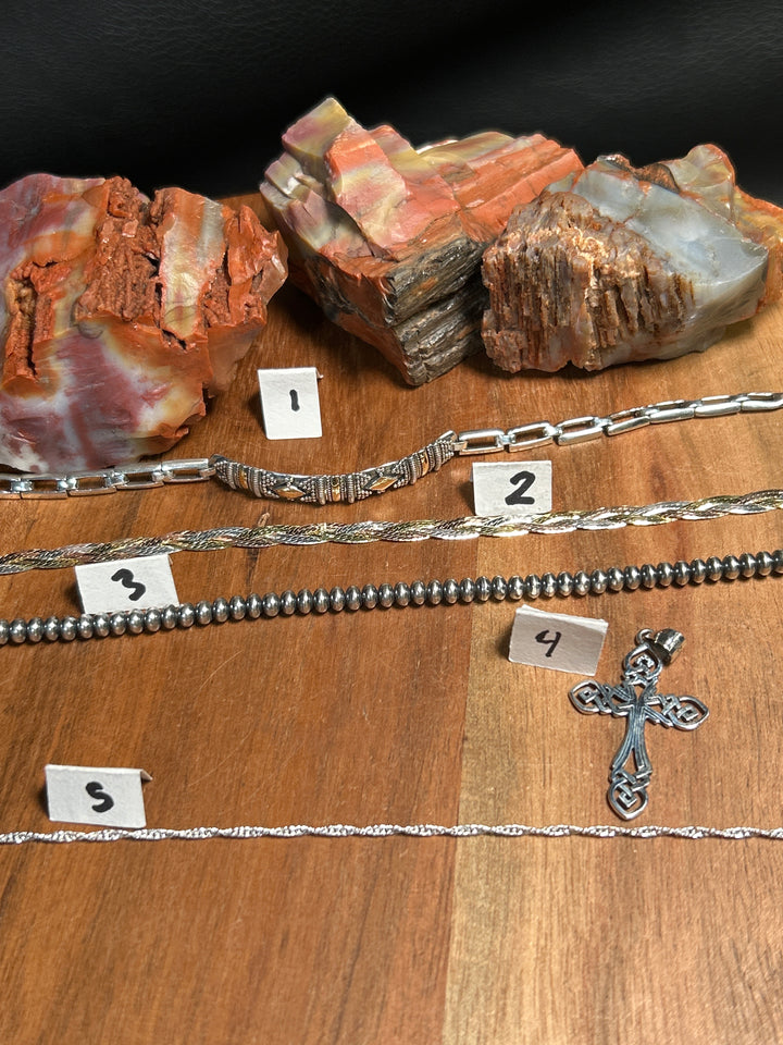 RESERVED FOR: Mary Gay Cornell-7/17/24-10 Sterling Silver Items