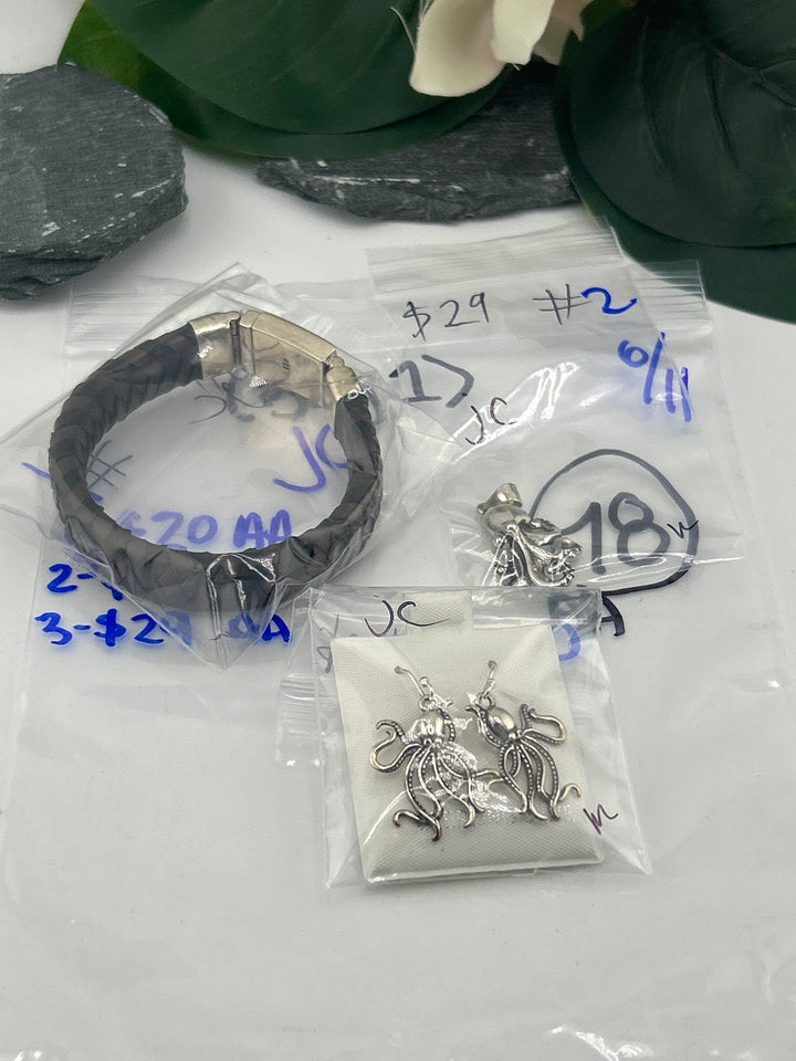 RESERVED FOR: jc (Bag 1) - 6/11/2025 tiktok Reservation Live Show - 3 Sterling Silver Items