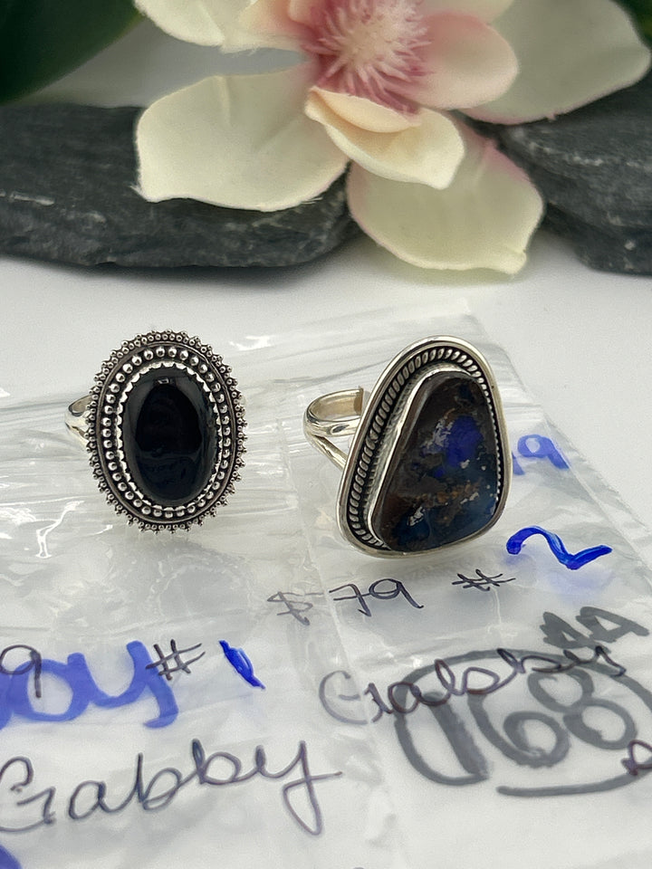RESERVED FOR: Gabby - 5/19/2025 tiktok A.M Live Show - 2 Sterling Silver Items
