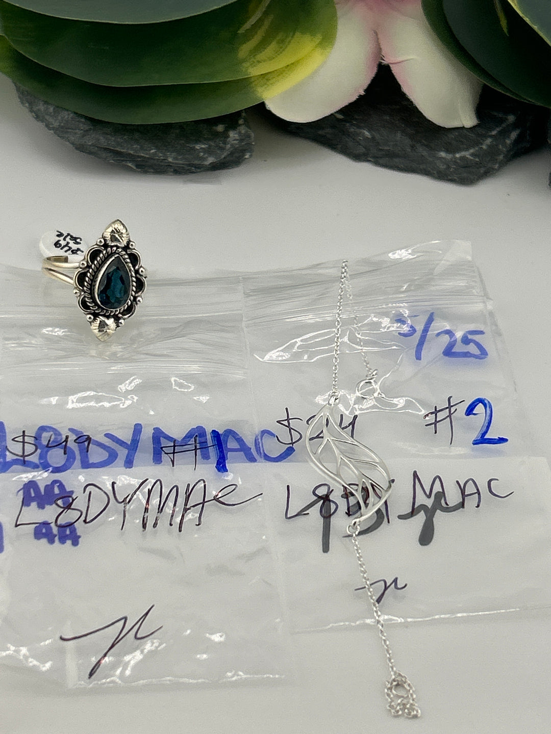 RESERVED FOR: L8DYMAC - 5/25/2025 tiktok Live Show - 2  Sterling Silver Items