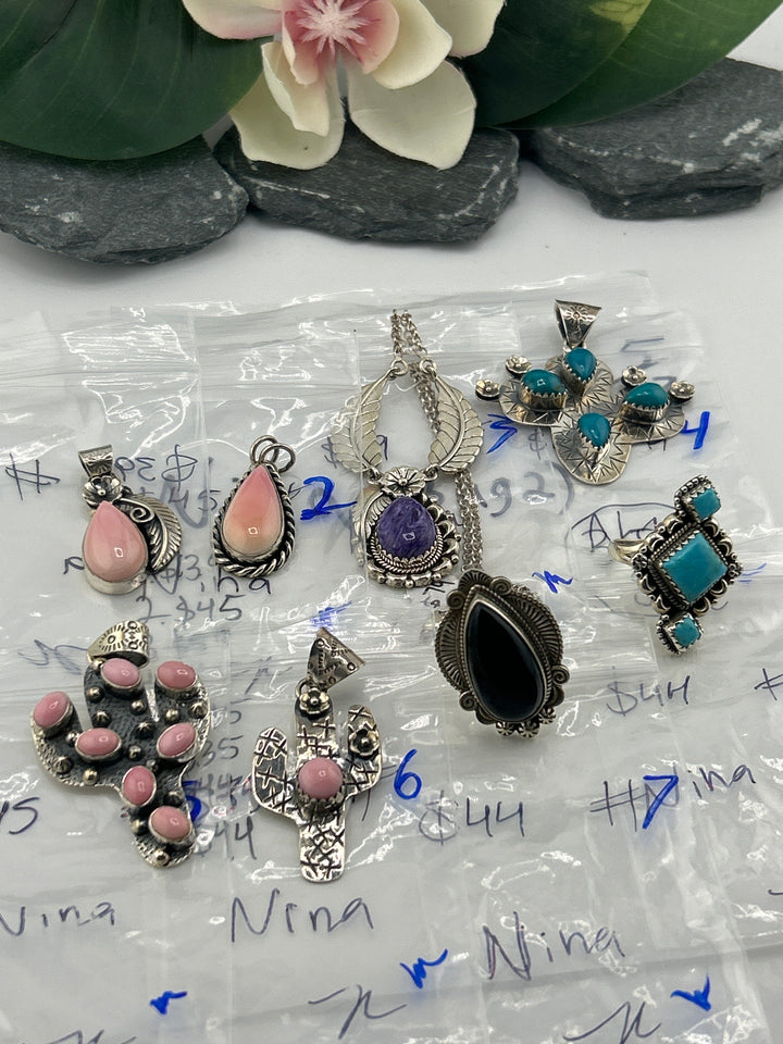 RESERVED FOR: Nina (Bag 2)- 5/23/2025 tiktok Live Show - 8 Sterling Silver Item