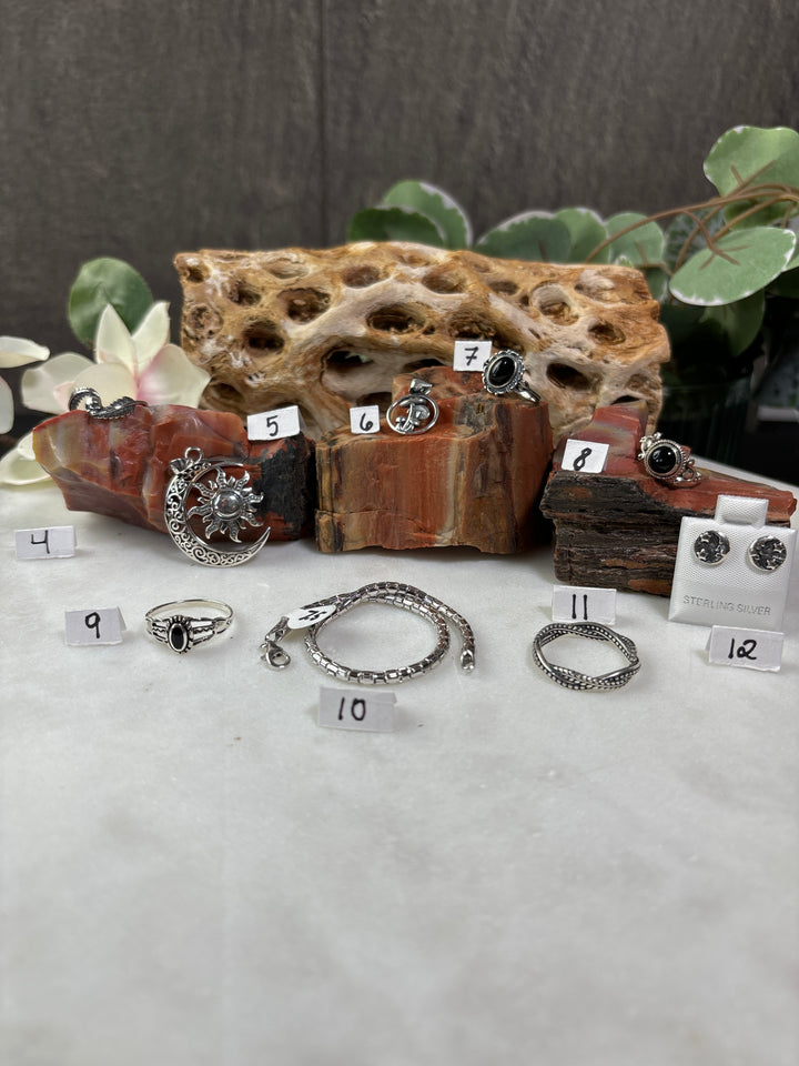 RESERVED FOR Tina Salas: 9/11/2024 - 12 Sterling Silver Items