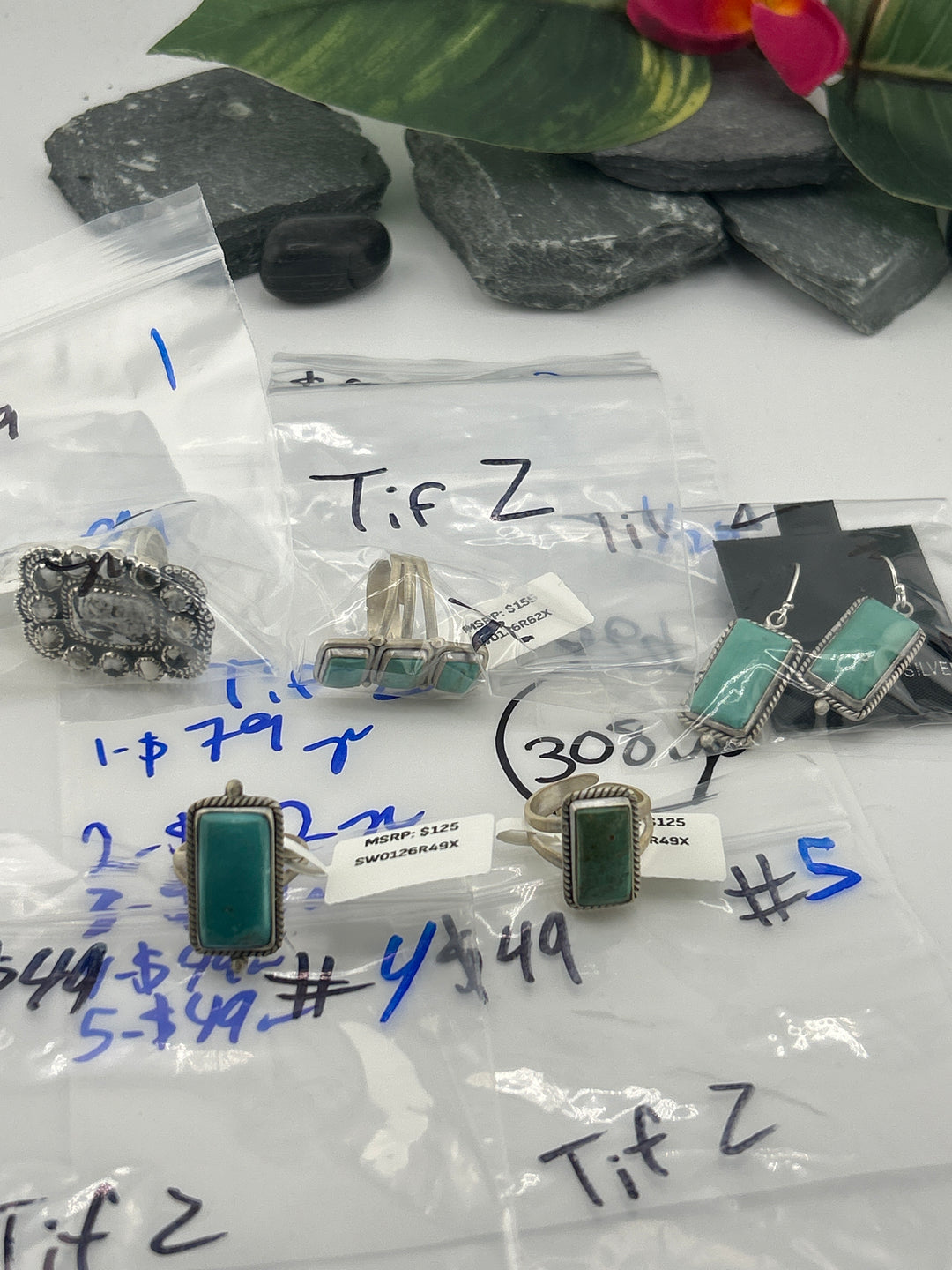 Tif Z - 1/24/26 PM - 5 925 Sterling Silver Items