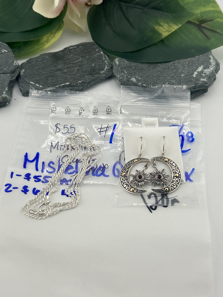 RESERVED FOR: Mishelina Qualls Nix - 5/18/2025 tiktok Live Show - 2 Sterling Silver Items