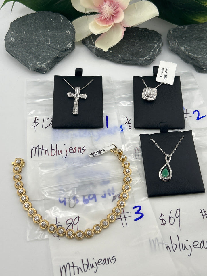 RESERVED FOR: Mtnblujeans - 5/10/2025 tiktok Live Show -4  Sterling Silver Items