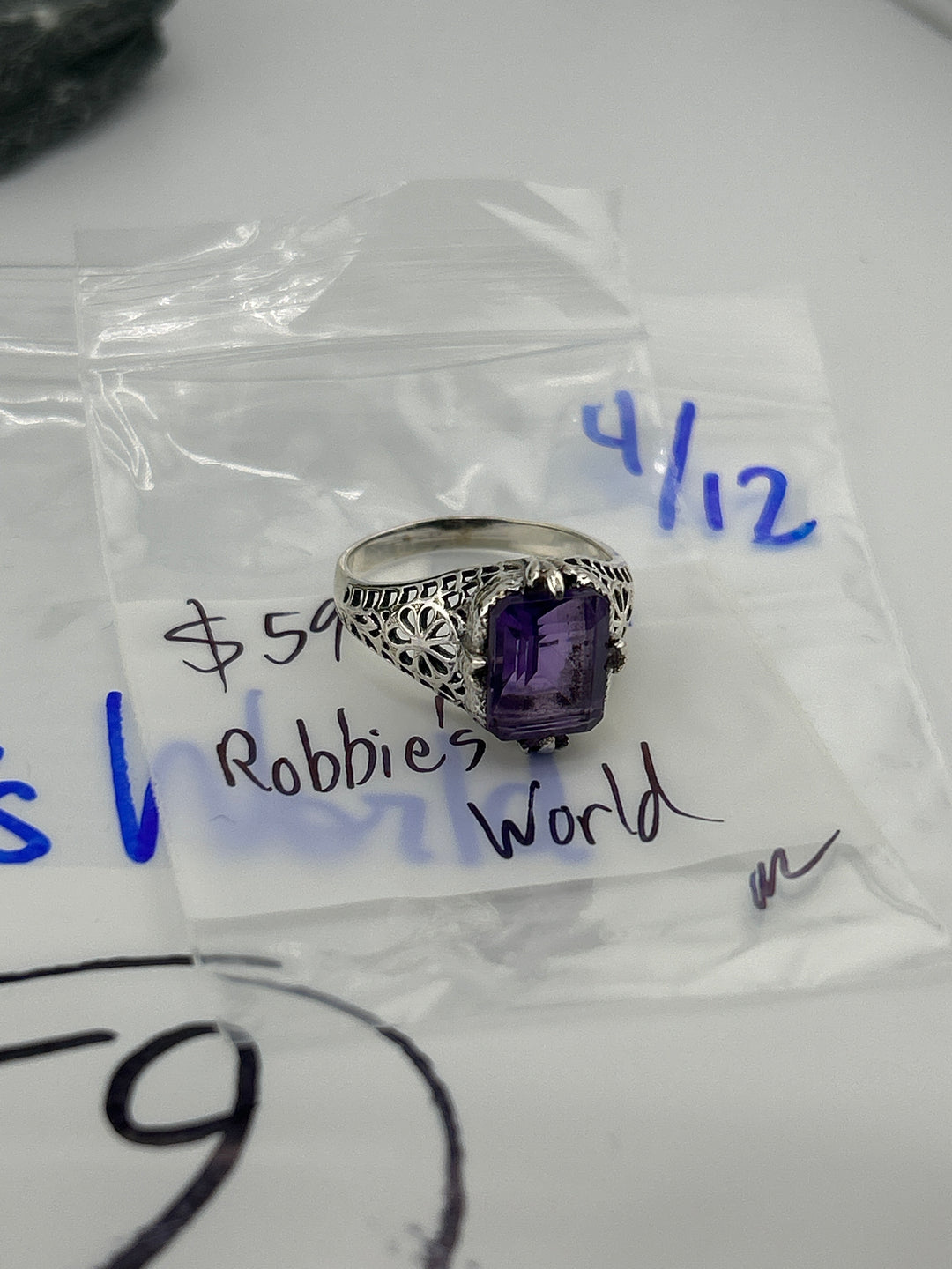 RESERVED FOR: Robbie's World - 4/12/2025 tiktok Live Show - 1 Sterling Silver Items
